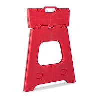 KSP Tread Folding Step Stool Tall (Red)