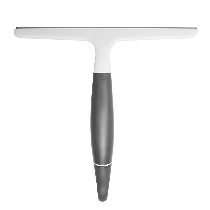OXO Good Grips Bath Wiper Blade Squeegee with Hook (White/Grey)