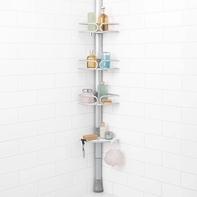 OXO Good Grips Bath '4-Tier' Shower Pole Caddy (Aluminum)