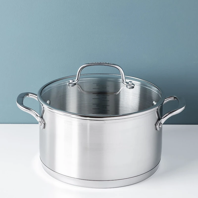 KitchenAid 3-Ply Cookware Combo - Set of 11 (Stainless Steel)