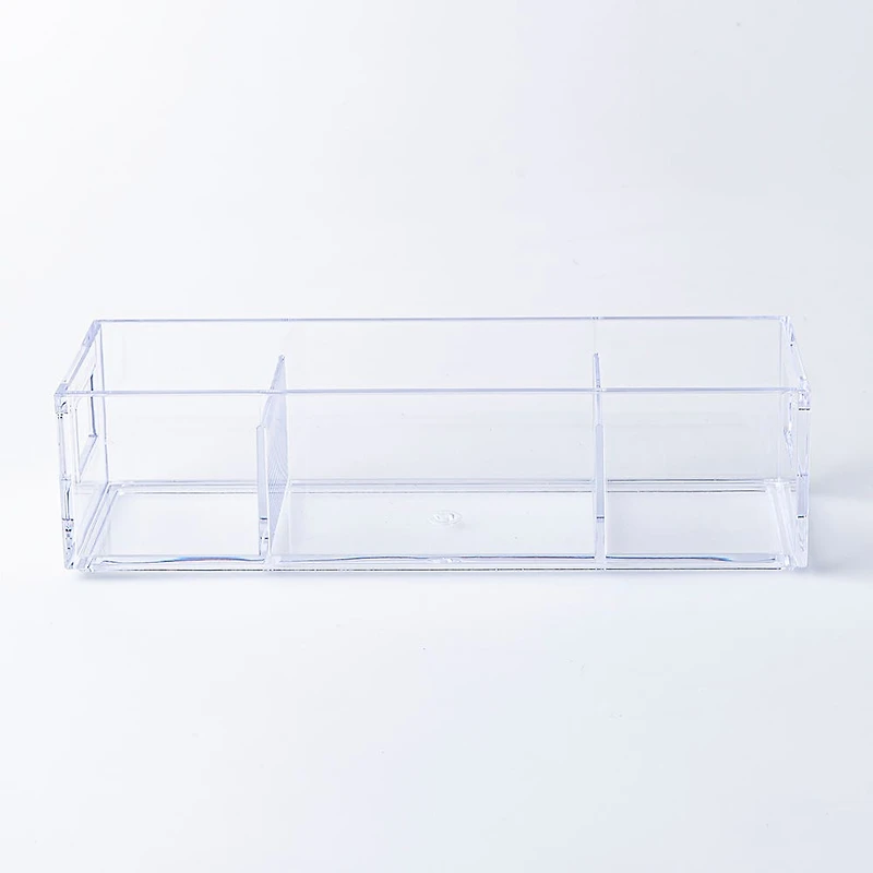 iDesign Clarity Vanity Organizer Catch-All (Clear)