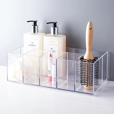 iDesign Clarity Cosmetic & Vanity Organizer (6-Section)