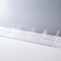 iDesign Clarity '5-Section' Cosmetic & Vanity Organizer (Clear)