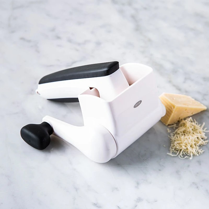 OXO Good Grips 'Seal and Store' Rotary Cheese Grater (White/Black)