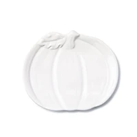 KSP Tuscana Harvest Pumpkin Side Plate (White)