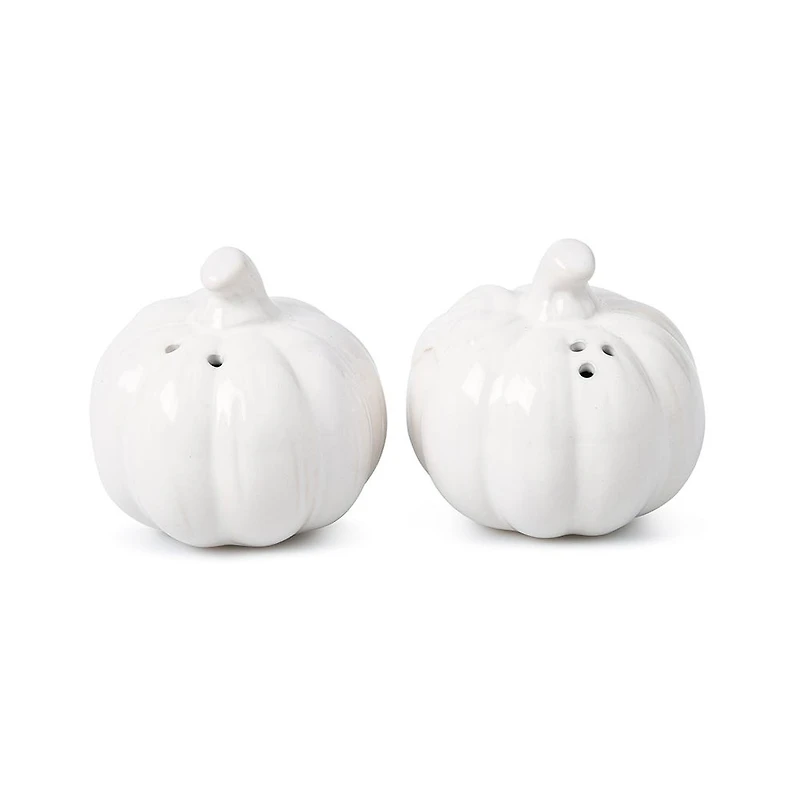 KSP Tuscana Harvest Pumpkin Salt & Pepper (White)