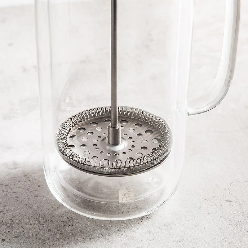 ZWILLING Sorrento Double Wall French Coffee Press (Clear)