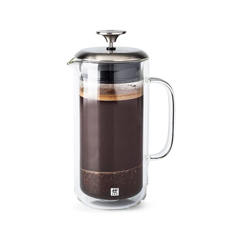 ZWILLING Sorrento Double Wall French Coffee Press (Clear)