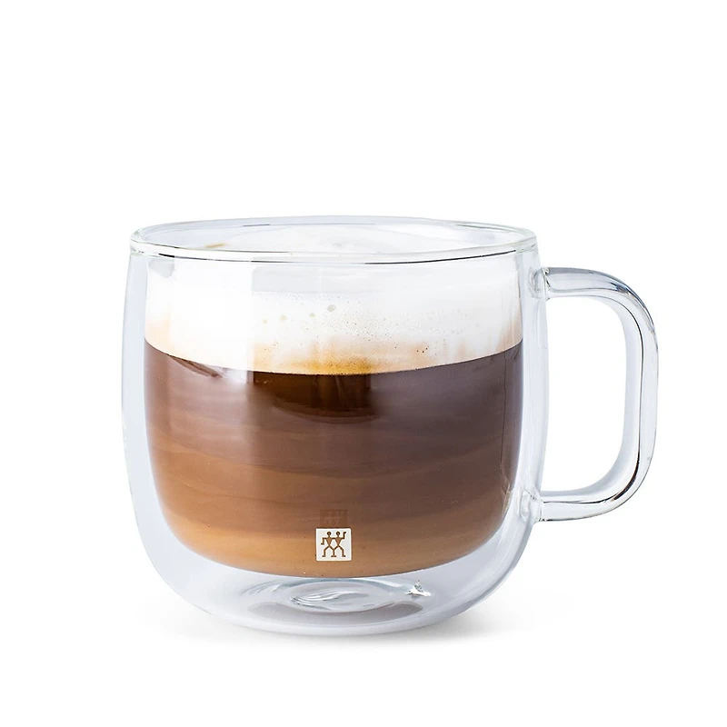 ZWILLING Sorrento Double Wall Cappuccino Mug w/Handle 'Buy 6 & Get 8'