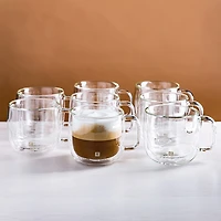 ZWILLING Sorrento Double Wall Cappuccino Mug w/Handle 'Buy 6 & Get 8'