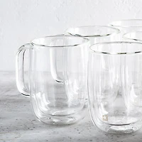 ZWILLING Sorrento Double Wall Latte Mug w/Handle 'Buy 6 & Get 8'
