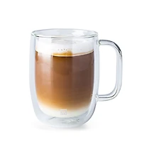 ZWILLING Sorrento Double Wall Latte Mug w/Handle 'Buy 6 & Get 8'