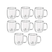 ZWILLING Sorrento Double Wall 'Buy 6 & Get 8' Espresso Mug W/ Handle