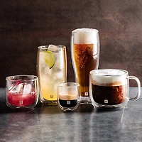 ZWILLING Sorrento Double Wall 'Buy 6 & Get 8' Espresso Mug W/ Handle