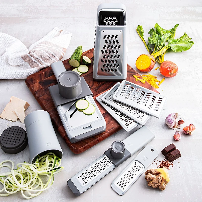 ZWILLING Z-Cut Mini Grater (Grey/Stainless Steel)