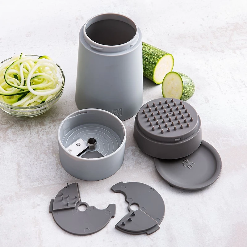 ZWILLING Z-Cut Spiralizer (Grey/Stainless Steel)