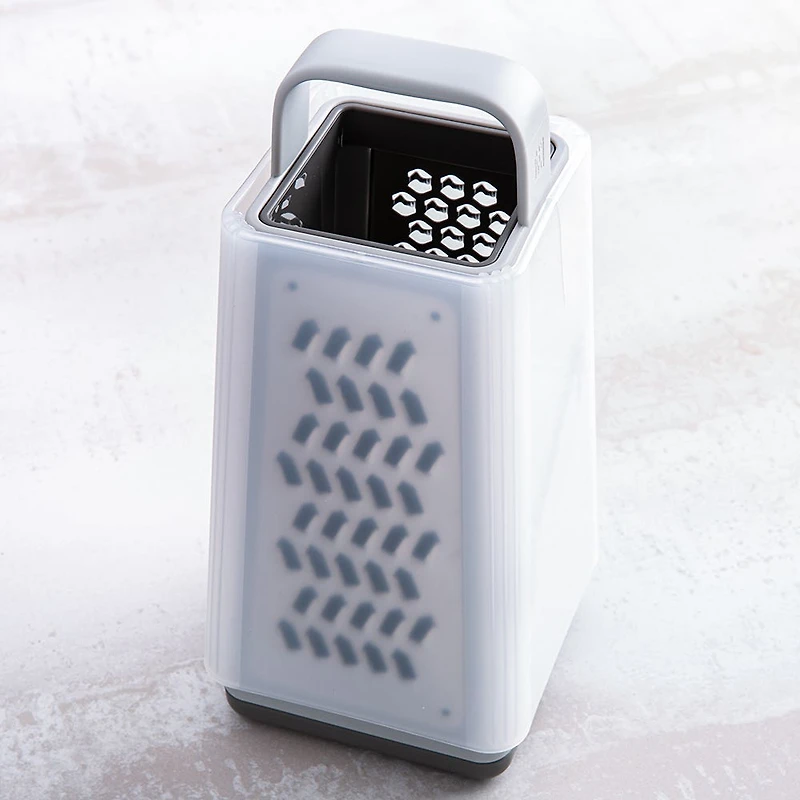 ZWILLING Z-Cut Tower-Box Grater (Grey/Stainless Steel)