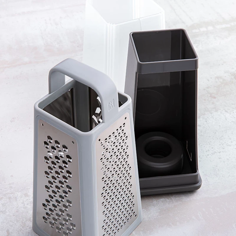 ZWILLING Z-Cut Tower-Box Grater (Grey/Stainless Steel)