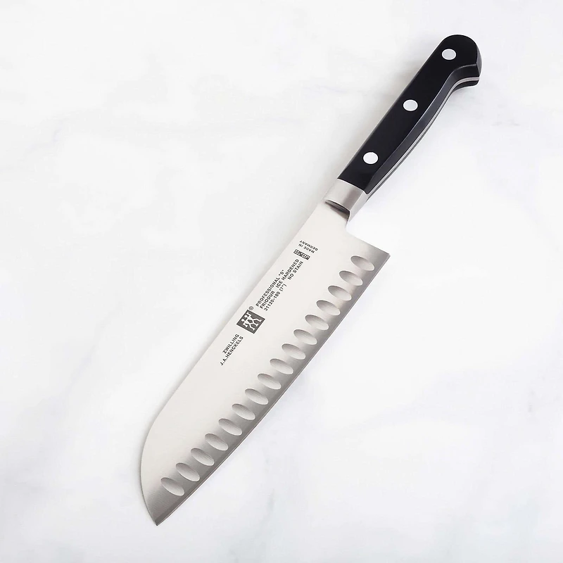 ZWILLING Professional "S" 7" Santoku Knife Granton Edge