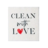 Harman Eco Friendly 'Clean with Love' Reusable Sponge Cloth