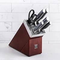 Henckels Self-Sharpening 'Graphite' Wood Knife Block Combo - Set of 7