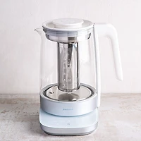 ZWILLING Enfinigy Programmable Glass Kettle (White/Silver)