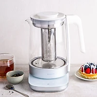 ZWILLING Enfinigy Programmable Glass Kettle (White/Silver)