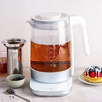 ZWILLING Enfinigy Programmable Glass Kettle (White/Silver)