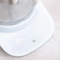 ZWILLING Enfinigy Programmable Glass Kettle (White/Silver)