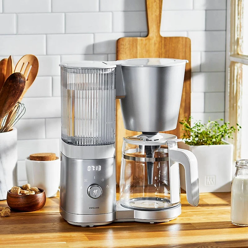 ZWILLING Enfinigy Coffee Maker (White/Silver)