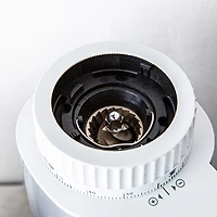 ZWILLING Enfinigy Adjustable Burr Grinder (White/Silver)