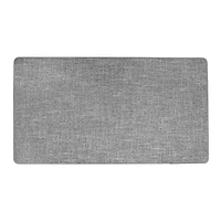 Harman Washable Mat 'Texture' Accent Mat 18"x30" (Grey)