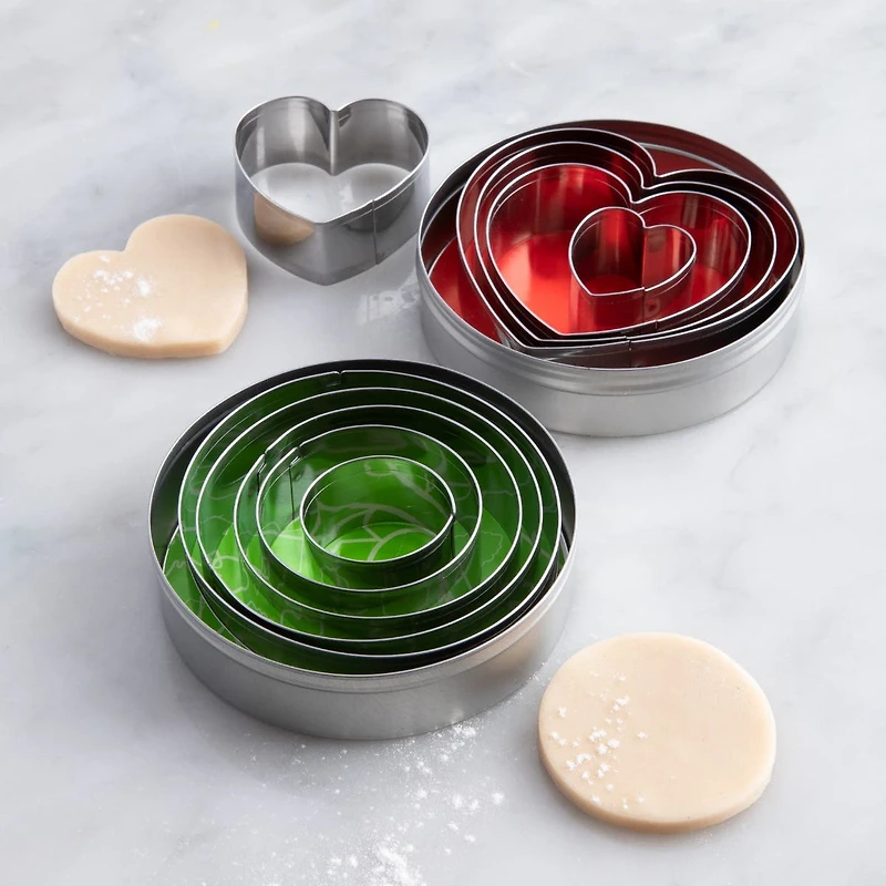 Fox Run 'Heart' Cookie Cutters - Set of 5