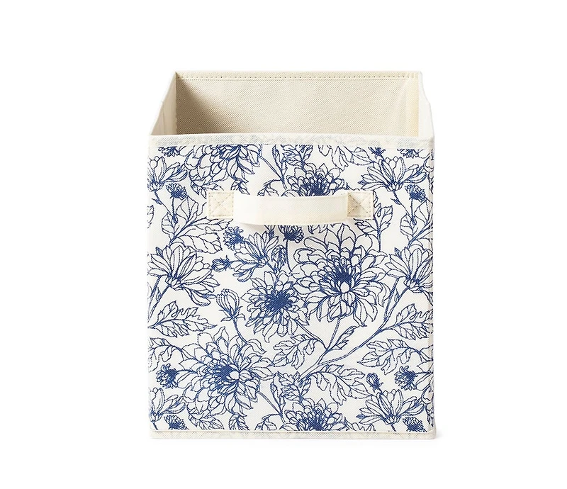KSP Collapsible 'Dahlia' Non-Woven Storage Bin 10x10x11"