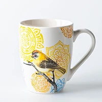 KSP Graphic 'Birds' Mug - Set of 4