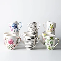 KSP Graphic 'Cactus' Mug - Set of 4