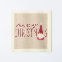 Harman Christmas 'Merry Christmas Gnome' Reusable Sponge Cloth