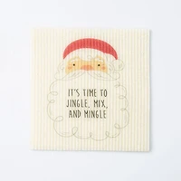 Harman Christmas 'Time To Jingle' Reusable Sponge Cloth