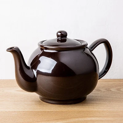 Price & Kensington Rockingham Stoneware Teapot 6-Cup (Brown Betty)