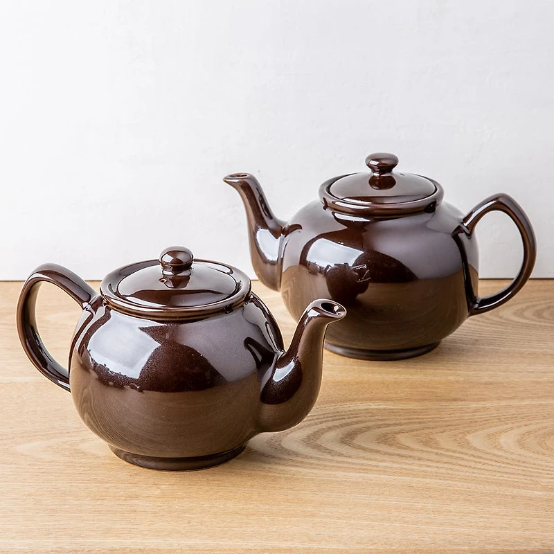 Price & Kensington Rockingham Stoneware Teapot 6-Cup (Brown Betty)