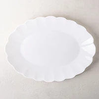 KSP Opal 'Petal' Glass Platter
