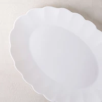 KSP Opal 'Petal' Glass Platter