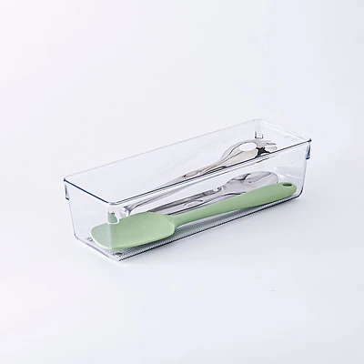 iDesign Linus Drawer Organizer Grand Bin Rectangular 4x12"