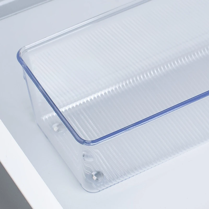 iDesign Linus Drawer Organizer Grand Bin Rectangular 4x16"