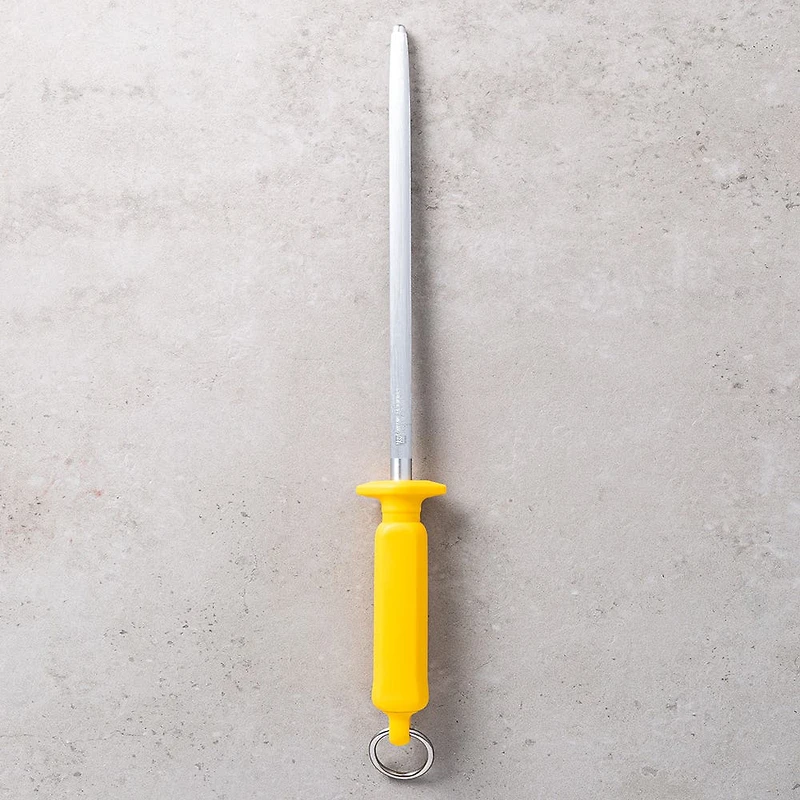 ZWILLING Twin Master 10" Sharpening Steel (Yellow)