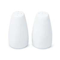 A La Carte 'Essentials' Porcelain Salt &  Pepper - Set of 2 (White)