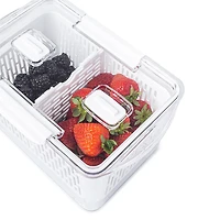 KSP Fridgestor Produce Keeper - Set of 3 (White)