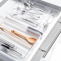 iDesign Linus Drawer Organizer Cutlery Tray 11x14"