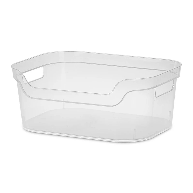 Sterilite Organize 'Medium' Plastic Storage Open Bin 13x9.5x5.25"