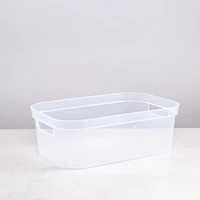 Sterilite Organize 'Small' Plastic Storage Bin (Clear) 12.25x8x4.25"